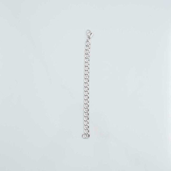 Cuban Link Bracelet - Silver (7mm)