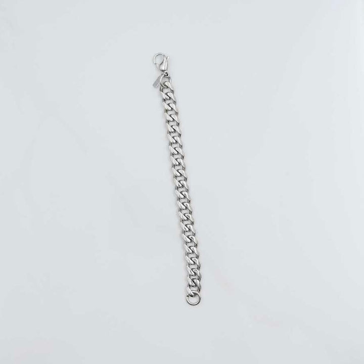 Miami Cuban Link Bracelet - Silver (11mm)