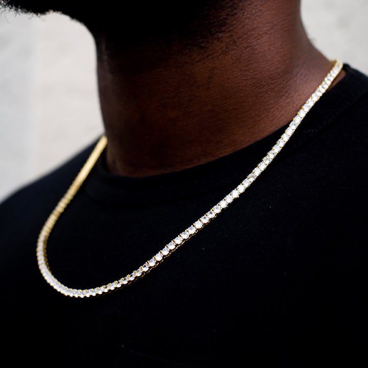 Tennis Chain - Gold (4mm)