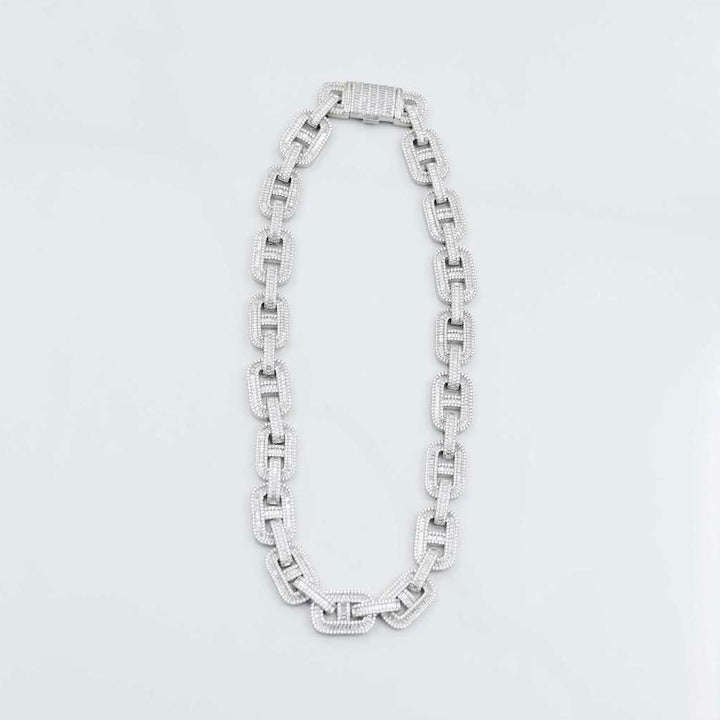 Baguette Gucci Link - Silver (15mm)